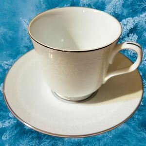 1 Vtg Concerto By Grace Footed Cup & Saucer